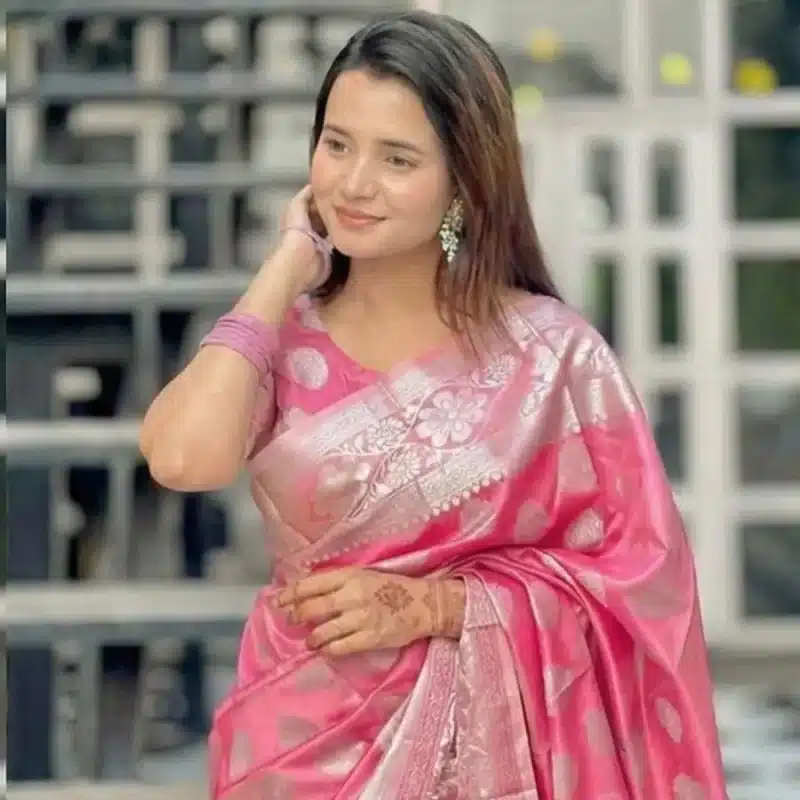 Pink Saree